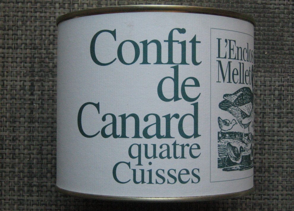 Cuisses de canard confites