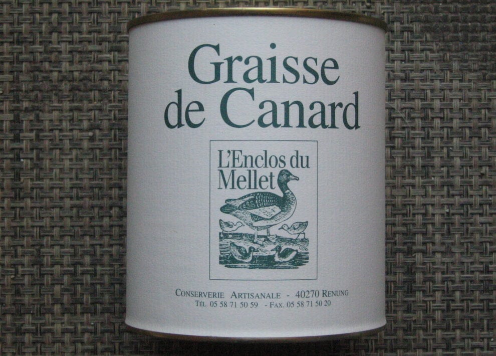 Graisse de canard (nature)